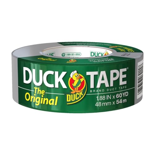 Duck The Original Brand 394475 Duct Tape, 1.88 Inch x 60 Yard Silver (Pack of 24)