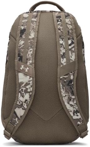 Under Armour Hustle 6.0 Backpack, Taupe Dusk/Taupe Dusk/Summit White, One Size