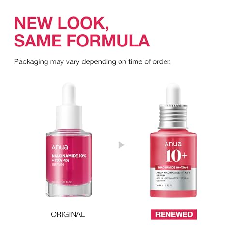 ANUA Niacinamide 10 + TXA 4 Serum, Hyaluronic Acid, Tranexamic acid, Facial Serum for Glass Skin, Clarifying, Radiant Complexion with Natural Color, Korean Skin Care (30ml /1.01 fl.oz)