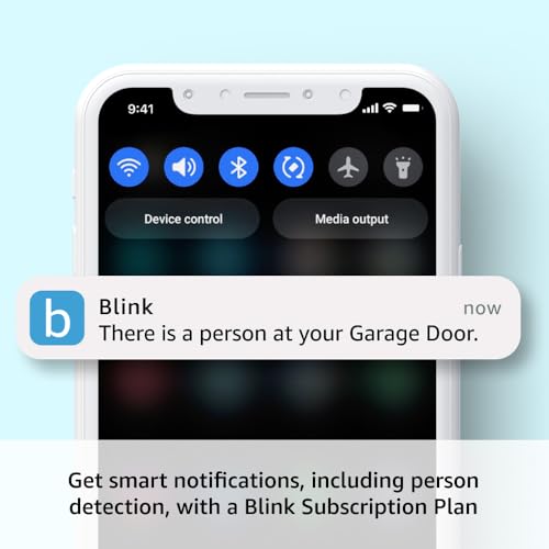 Blink Mini 2 (newest model) — Home Security & Pet Camera with HD video, color night view, motion detection, two-way audio, and built-in spotlight — 1 camera (White)