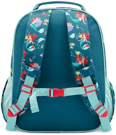 Simple Modern Medium Disney Toddler Backpack for School Girls and Boys | Kindergarten Elementary Kids Backpack | Fletcher Collection | Kids - 15" tall | Ariel's Day Dream