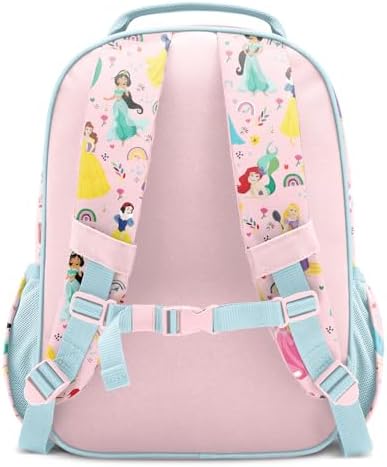 Simple Modern Medium Disney Toddler Backpack for School Girls and Boys | Kindergarten Elementary Kids Backpack | Fletcher Collection | Kids - 15" tall | Princess Rainbows