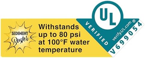 Water Heater Tool UL Verified V699054 – Flushes, Cleans, Drains, Breaks Up Sediment Clogs from Electric or Gas Water Heaters – Easy to Use