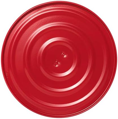 Eagle 1 Gallon Type I Red Safety Gas Can for Gasoline with Flame Arrester and Self-Closing Lid, Made in the USA, Galvanized Steel Flammable Storage Can, UI10S