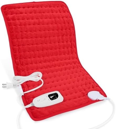 Heating Pad,Electric Heating Pads for Back,Hot Heated Pad for Abdomen,Shoulder,Knee,Multiple Temp and Auto Shut Off