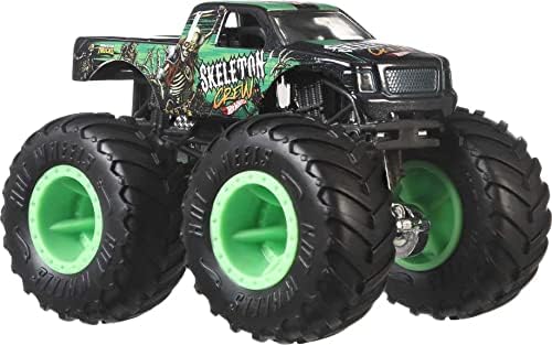 Hot Wheels Monster Trucks, Set of 12 1:64 Scale Die-Cast Toy Trucks for Kids and Collectors, Styles May Vary (Amazon Exclusive)