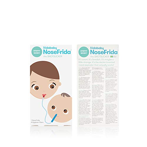Frida Baby MediFrida The Accu-Dose Pacifier Baby Medicine Dispenser + Baby Nasal Aspirator NoseFrida The Snotsucker