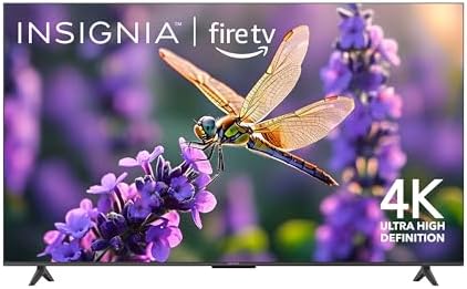 INSIGNIA 65-inch Class F50 Series LED 4K UHD Smart Fire TV with Alexa Voice Remote (NS-65F501NA24)