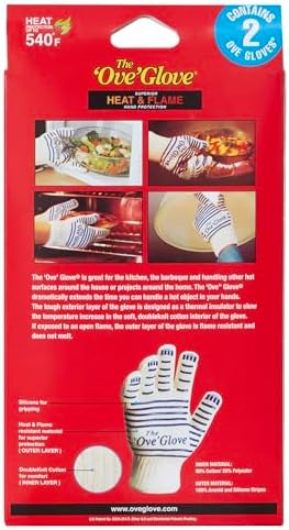 The Ove Glove - Superior Heat & Flame Hand Protection - 2 Pack Glove