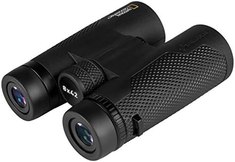 National Geographic 8x42 Binoculars for Adults – Lightweight 8X Magnification Roof Prism Binoculars for Birdwatching Hunting Sports Travel Hiking