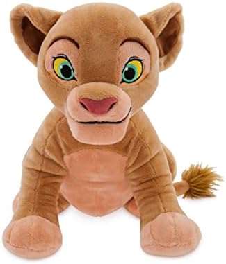 DISNEY STORE Official Nala Medium Soft Toy for Kids, Cuddly Character with Fuzzy Texture and Embroidered Details, Furry Tail Tuft, Disney Plushy Suitable for All Ages.