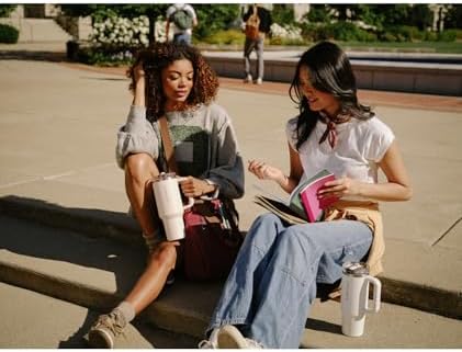 STANLEY Quencher ProTour Flip Straw Tumbler with Leakproof Lid | Built-In Straw & Handle | Cupholder Compatible for Travel | Insulated Stainless Steel Cup | BPA-Free