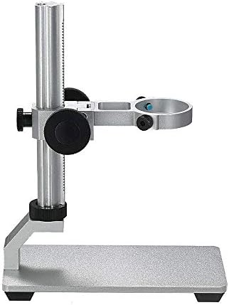 Aluminum Alloy Stand Holder for USB/Wi-Fi Digital Microscope, Bysameyee Universal Diameter Metal Mount with Microscope Carrying Case