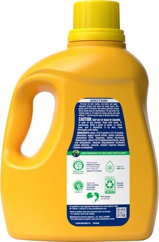 Arm & Hammer Clean Burst, 105 Loads Liquid Laundry Detergent, 105 fl oz (Pack of 2)