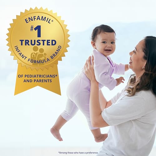 Enfamil NeuroPro Gentlease Baby Formula, Brain Building DHA, HuMO6 Immune Blend, Designed to Reduce Fussiness, Crying, Gas & Spit-up in 24 Hrs, Prebiotics to Promote Softer Stools, Baby Milk, 27.4 Oz