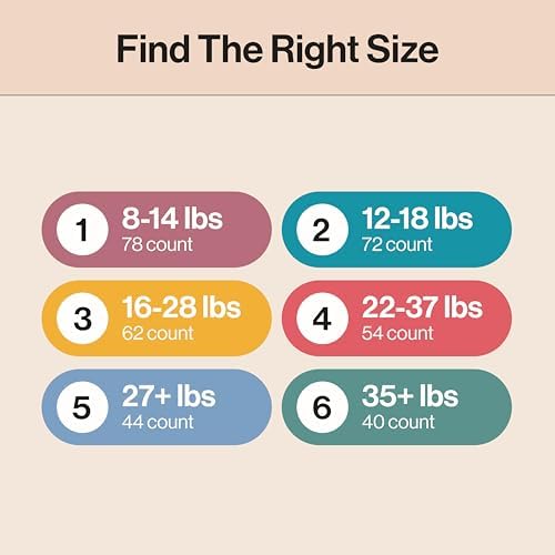 The Honest Company Clean Conscious Diapers for Delicate Skin | Up to 100% Leakproof | Hypoallergenic, Fragrance Free | Summer '25 Limited Edition Prints | Club Box, Size 3 (16-28 lbs), 62 Count