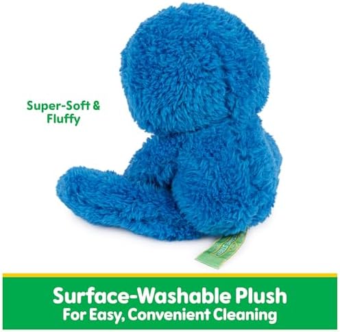 GUND Sesame Street Official Grover Take Along Buddy Plush, Premium Plush Toy for Ages 1 & Up, Blue, 13”