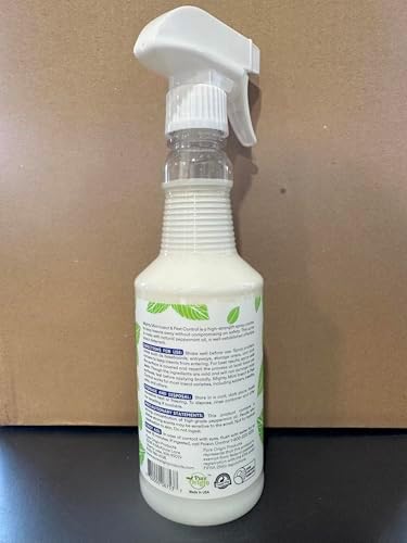 Mighty Mint Peppermint Oil Insect Repellent Spray – Natural Indoor & Outdoor Bug Control for Spiders, Ants, Roaches, and More – Plant-Based, Extra-Strong Formula - 16 oz (Pack of 2)