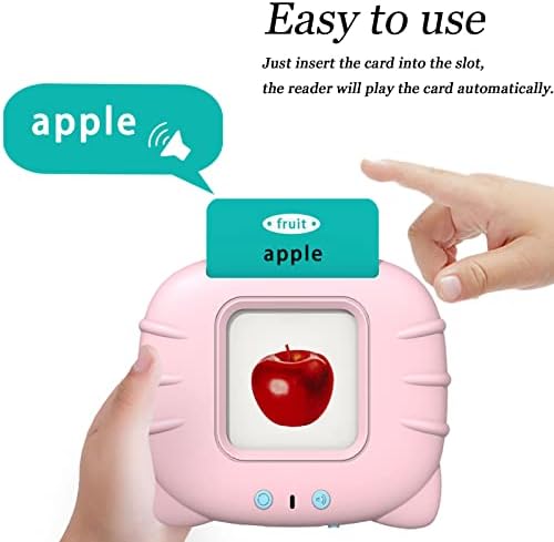 Toddler Learning Toys for 2 3 4 5 Year Old Girls, Autism Sensory Toys for Autistic Children, Speech Therapy Toys, 112 Cards - 224 Sight Words Talking Flash Cards