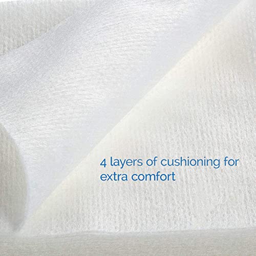 JMU 4000 4x4 Gauze Pads, 4-Ply Non Woven Gauze Sponges, Non-Sterile Gauze All Purpose Gauze