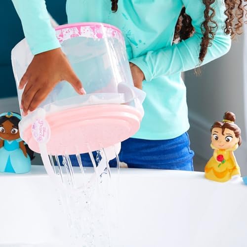 Disney Store Girl's Bath Set (Disney Princess) - Kids Bath Accessories with Beloved Disney Characters - Colorful and Fun Bath Time Essentials for Kids - Suitable for All Ages