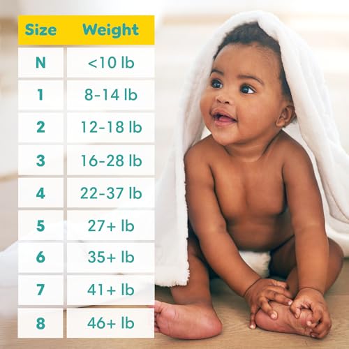 Pampers Baby Diapers - Swaddlers - Size 0, 84 Count, Ultra Absorbent Disposable Newborn Diaper