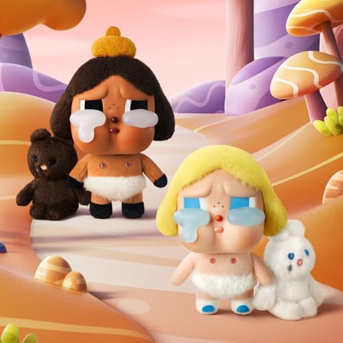 POP MART Crybaby Tears Factory Series - Vinyl Face Plush Blind Box, Random Design Action Figures Collectible Toys Home Decorations, Holiday Birthday Gifts, Single Box