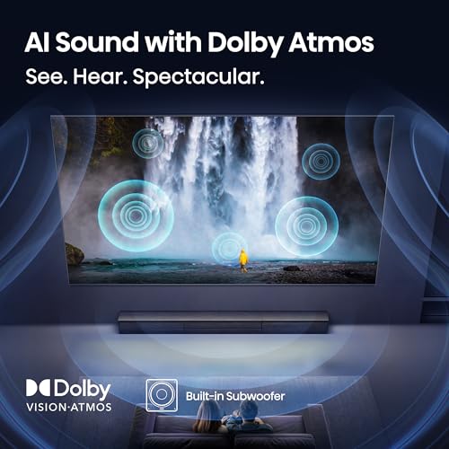 Hisense 55" Class U6 Series Best Value Mini-LED 4K UHD Smart Fire TV (55U65QF, 2025 Model) - QLED, Native 144Hz, HDR10+, Dolby Vision IQ, Dolby Atmos, Built-in Subwoofer, Game Mode Pro, Alexa Built In