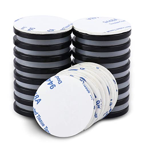 LOVIMAG Super Strong Neodymium Disc Magnets,Powerful Permanent Rare Earth Magnets with Epoxy Coating for Fridge, Scientific, Craft,Office etc,1.26 inch x 1/8 inch,16 Pack