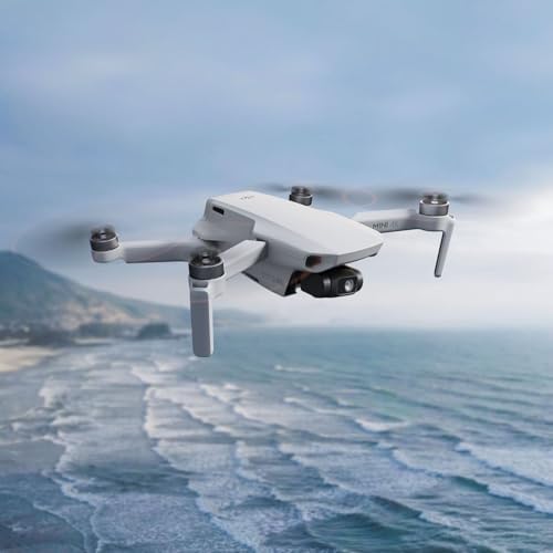 DJI Mini 4K Camera Drone Combo, Drone with 4K UHD Camera for Adults, Under 249 g, 3-Axis Gimbal Stabilization, 10km Video Transmission, Auto Return, 2 Batteries for 62-Min Max Flight Time, QuickShots