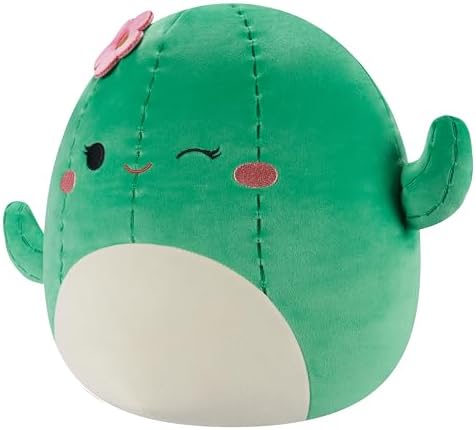 Squishmallows Original 12-Inch Maritza Green Cactus with Pink Flower - Official Jazwares Plush