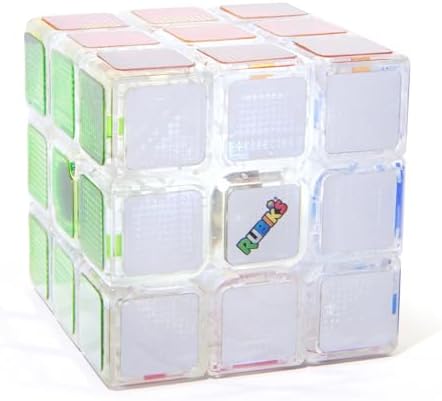 Rubik’s Cube, Pulse Cube, Light-Up Brain Teaser Puzzle for Speed Cubers, Solve The Puzzle Before The Lights Turn Off, Problem-Solving Brain Teaser & Fidget Toy for Adults, Teens, Kids Ages 8 & Up