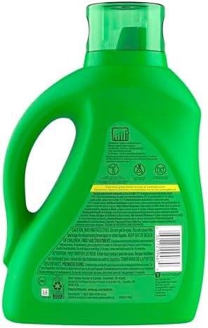 Gain + Odor Defense Liquid Laundry Detergent, Super Fresh Blast Scent, 88 Oz, 61 Loads, HE Compatible (Pack of 2)