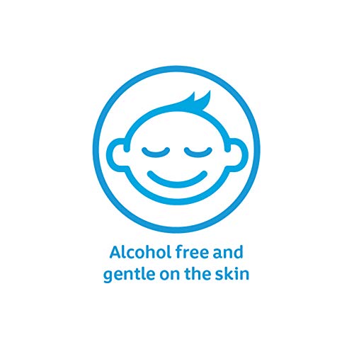 Johnson's Baby Hand & Face Baby Sanitizing Cleansing Wipes for Travel and On-The-Go, No More Tears Formula, Paraben and Alcohol Free, 25 ct, Case of 4