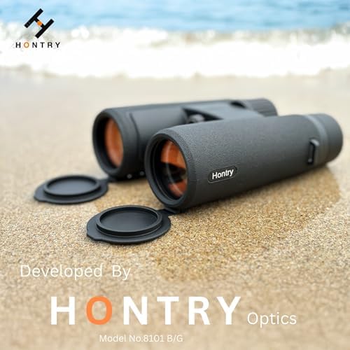 Hontry 10x42 Binoculars with IPX7 Waterproof Protection for Bird Watching, Hunting, Cruise Ship, Travel and Safari