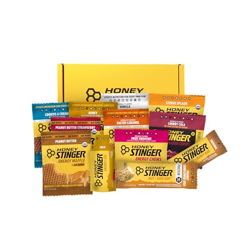 Honey Stinger Prepare, Perform and Recover Variety Pack, 12 Count per Box, Delicious Sports Nutrition Snacks for Exercise, Endurance and Performance
