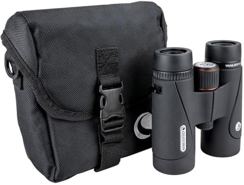 Celestron – TrailSeeker ED 8x42 Binoculars – Compact ED Binocular for Birdwatching and Outdoor Activities – Binocular with ED Objective Lenses – Fully Broadband Multi-Coated Optics – BaK4 Roof Prism.