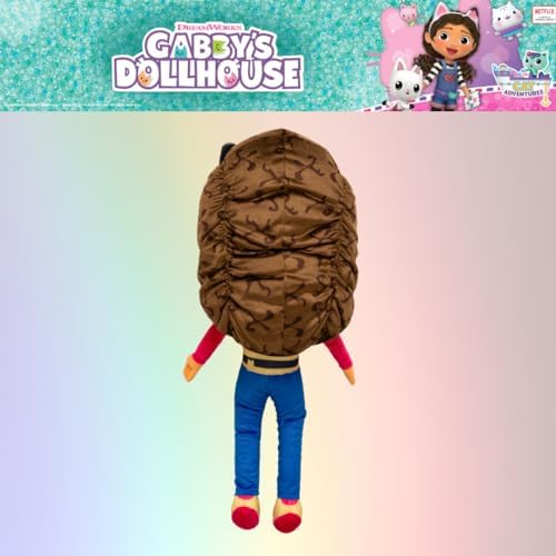 Franco DreamWorks Gabby's Dollhouse Kids Bedding Super Soft Plush Decorative Throw Cuddle Pillow, (Officially Licensed Product)