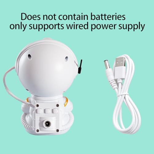 Astronaut Galaxy Projector, Star Projector Galaxy Light, Night Light for Kids, Nebula Ceiling LED Lamp, Room Decor, with Timer and Remote, Gifts for Birthdays