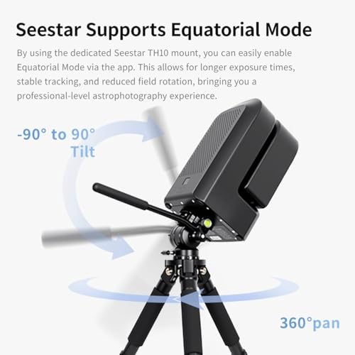 ZWO Seestar S50 Smart Digital Telescope All-in-One Autofocus Portable for Beginners and Experienced Users