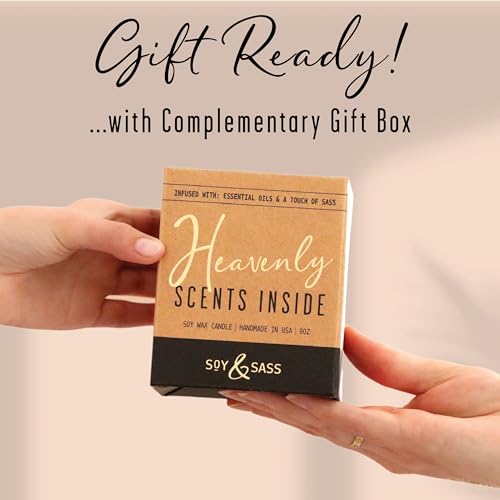 Dallas Gifts, Dallas Decor for Home - 'There's No Place Like Dallas Candle, w/Teakwood, Tobacco & Leather I Dallas Souvenirs I 9oz Jar, 50Hr Burn, Made in USA