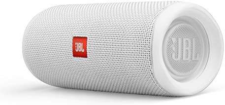 JBL FLIP 5 Waterproof Portable Bluetooth Speaker - White (Renewed)