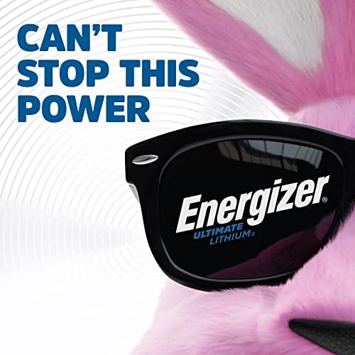 Energizer Ultimate Lithium AA Batteries Pack, 1.5V AA Batteries, 24 Count