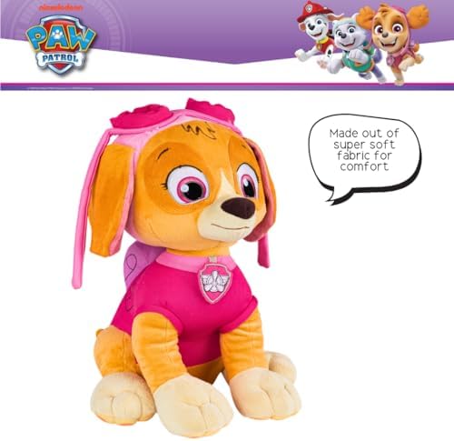 Paw Patrol Skye Kids Bedding Super Soft Plush Cuddle Pillow Buddy, One Size, (Official) Nickelodeon Product By Franco