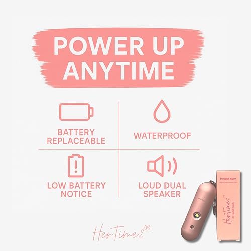 Personal Safety Alarm – Travel Safe Waterproof – Gift for Women College Girls – Self Defense Keychain – Extra Loud Siren – Strobe Light – Cute Key Chains Protection (Rose Gold)