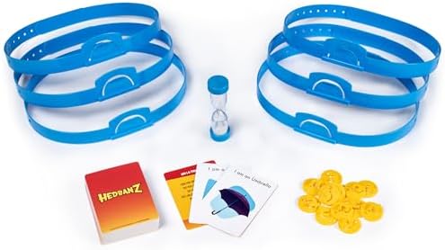 Hedbanz, Quick Question Picture Guessing Family Game for Game Night Headbands Board Game, for Adults and Kids Ages 7 and Up (Edition May Vary)