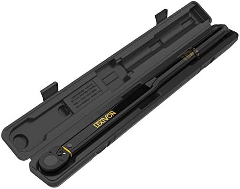 LEXIVON 1/2-Inch Drive Click Torque Wrench 25-250 Ft-Lb/33.9-338.9 Nm (LX-184)