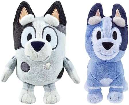 Muffin & Socks Small Plush Bundle – 2 Pack Soft Stuffed Animals for Kids, Perfect Size for Little Hands, Cuddly Travel Toys, Embroidered Faces, Gift for Toddlers Ages 3+