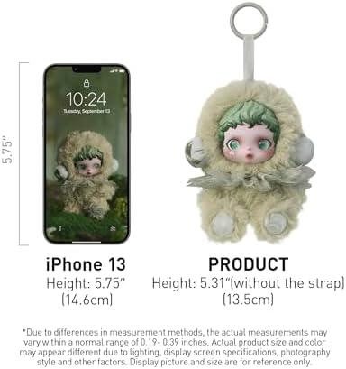 POP MART SKULLPANDA L’impressionnisme Series Plush Doll 9 PCs Blind Box Figures, Random Design Action Figures Collectible Toys Home Decorations, Holiday Birthday Gifts for Girls and Boys, Whole Set