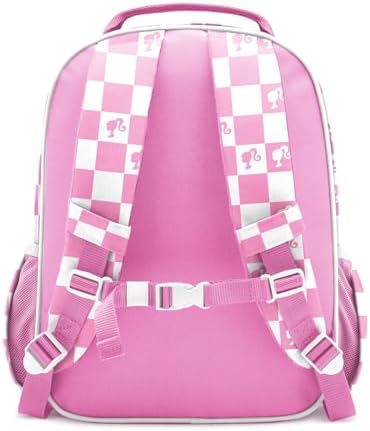 Simple Modern Medium Mattel Barbie Toddler Backpack for School Girls and Boys | Kindergarten Elementary Kids Backpack | Fletcher Collection | Kids - 15" tall | Barbie Checkmate